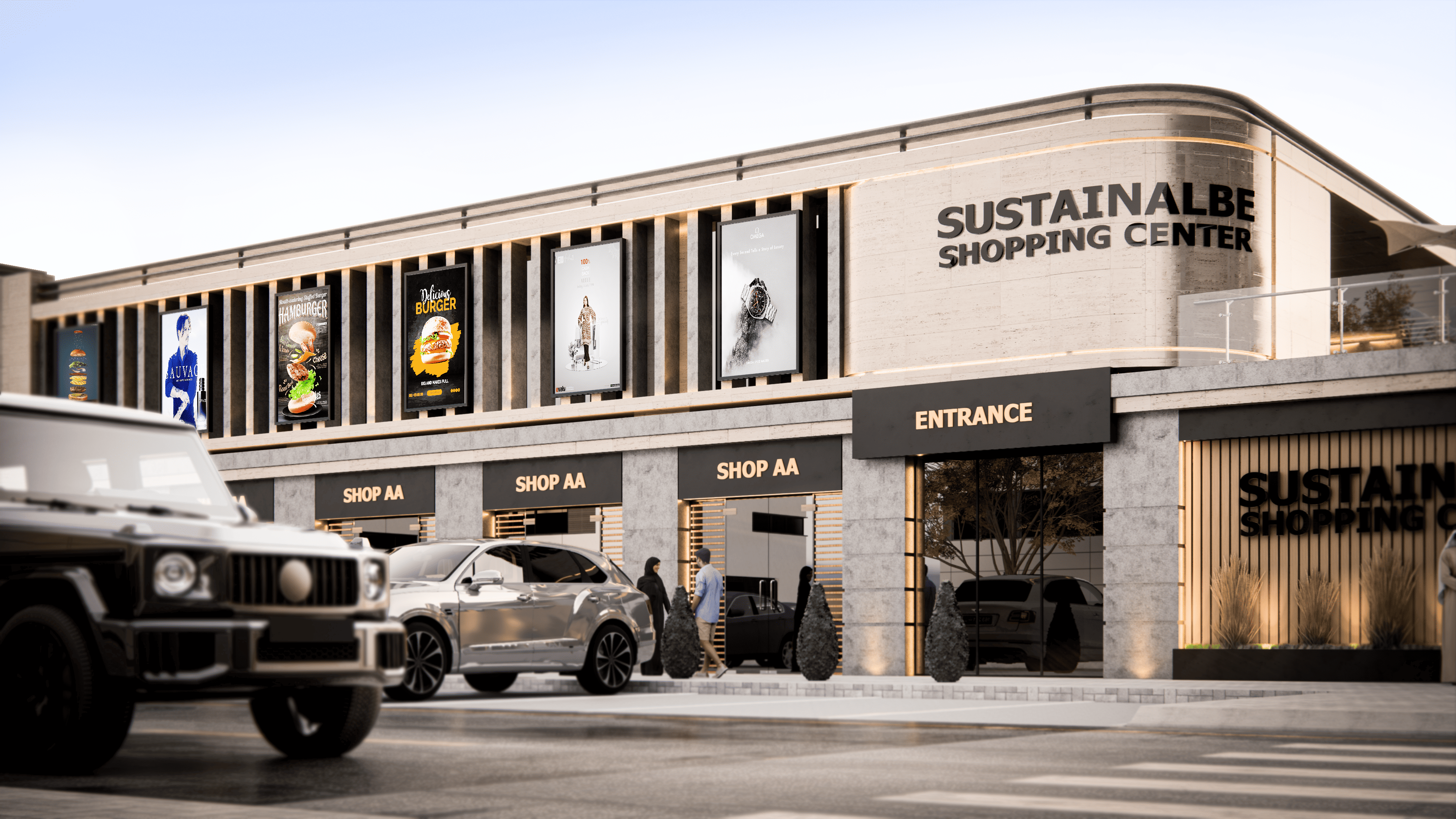 Sustainable Shopping Center — gallery image 2