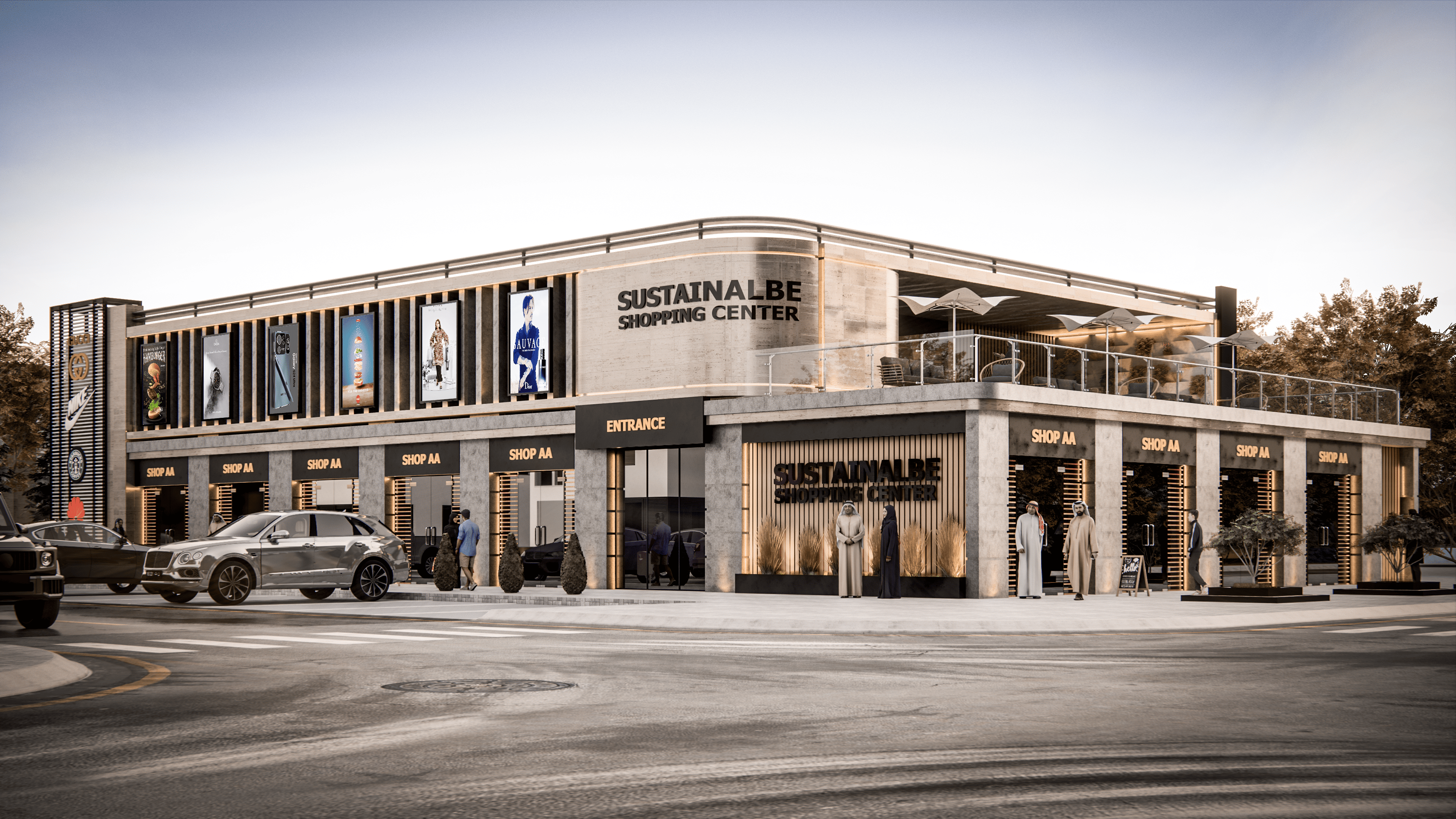 Sustainable Shopping Center — gallery image 1