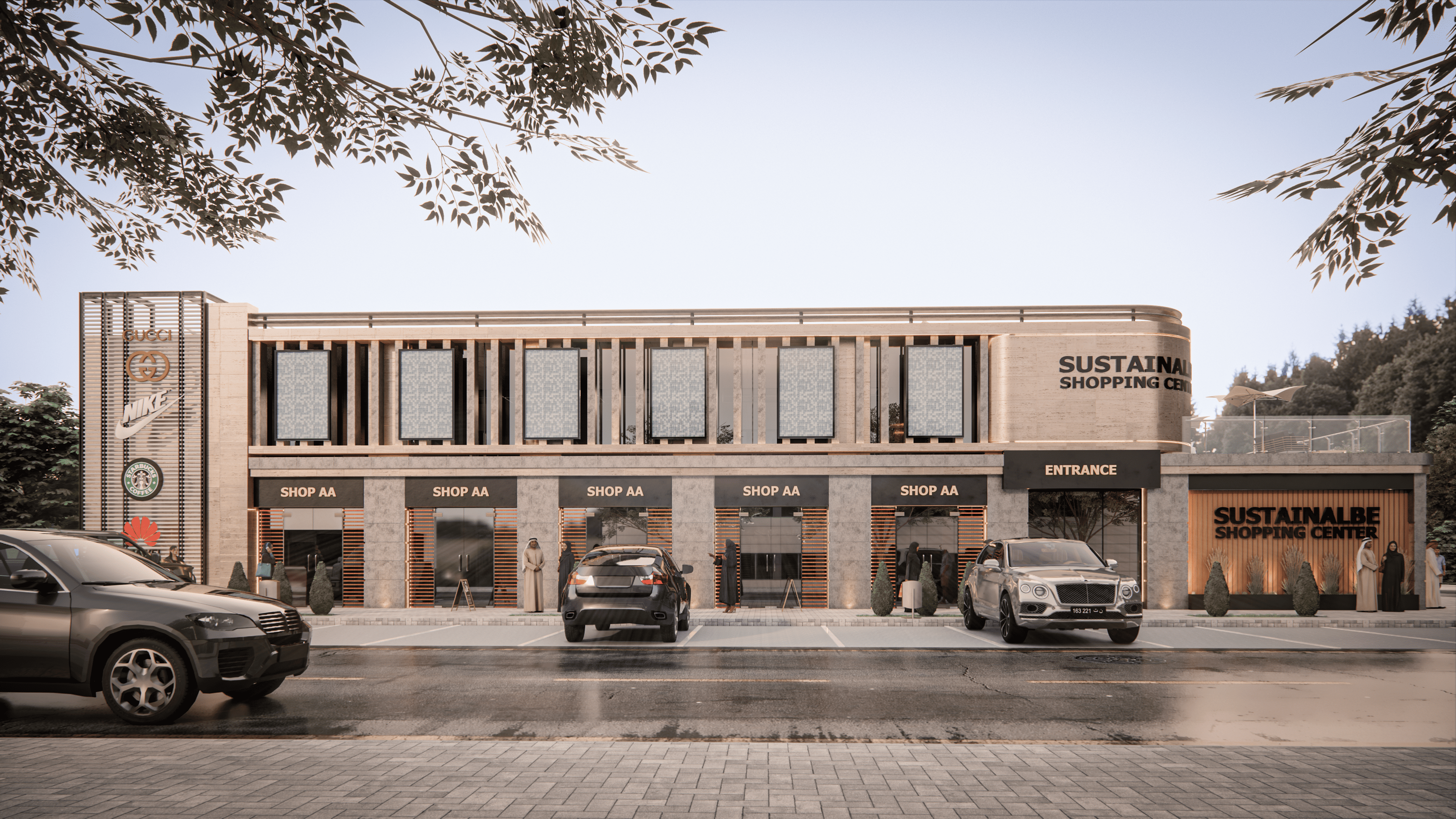 Sustainable Shopping Center — gallery image 6